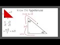 Exploring Special Right Triangles: 45-45-90 and 30-60-90