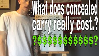 How to get a concealed carry permit in VA and the cost involved.