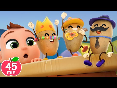 Counting One Potato, Two Potatoes + MORE Lalafun Nursery Rhymes & Kids Songs