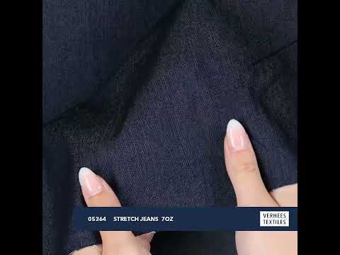 STRETCH JEANS  7OZ NAVY (youtube video preview)