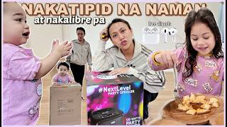 NAKATIPID NA NAMAN AKO! LIBRENG AIRPODS AT MURANG KARAOKE! ❤️ | rhazevlogs