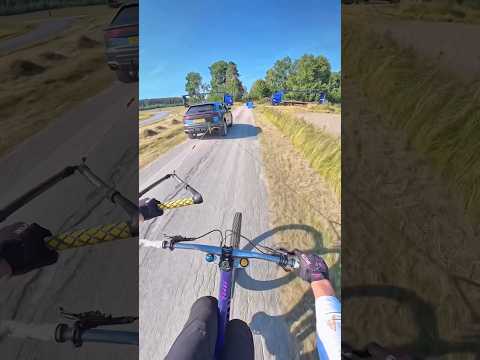 Biker does the unthinkable…😳 #shorts #bike #biker #stunt