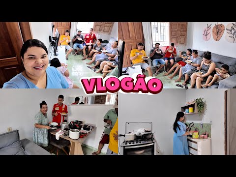 🥹SEM PALAVRAS PARA AGRADECER POR ESSE MOMENTO🥹ESSA FAMILÍA É ASSIM💖MUTIRÃO E ALMOÇO COMPLETO E PUDIM