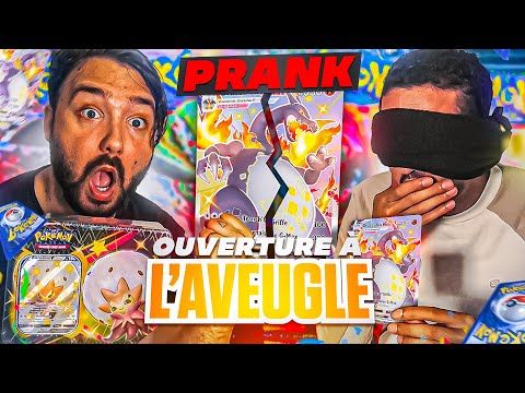 DRACAUFEU SHINY ! OUVERTURE DE BOOSTERS POKEMON A L'AVEUGLE PRANK avec SEINHOR9 !