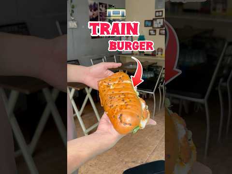 The Train Burger in Cloud Kitchen #tamannapraveenvlogs
