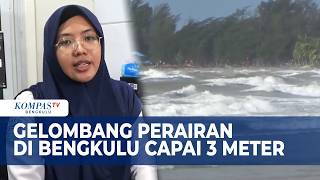 Waspada! Gelombang Perairan di Bengkulu Capai 3 Meter