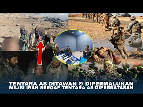 🔴DIPERMALUKAN! TENTARA AS DISERGAP MILISI IRAN DIPERBATASAN! PRAJURIT AS TEWAS SEBAGIAN DI TAWAN