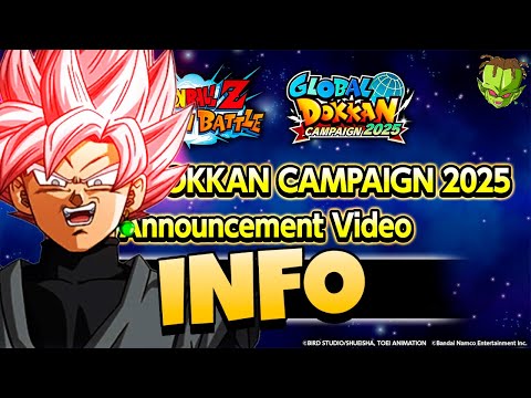 SE VIENEN COSITAS! INFO y DURACION del ANNOUNCEMENT VIDEO de la GLOBAL DOKKAN CAMPAIGN! | Dokkan