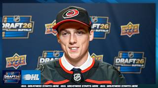 2026 NHL Draft Media Availability: Ryder Fetterolf – Carolina Hurricanes