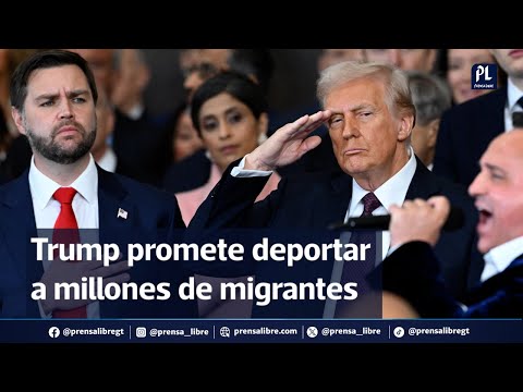 Trump dice que deportará a "millones y millones" de migrantes en situación irregular