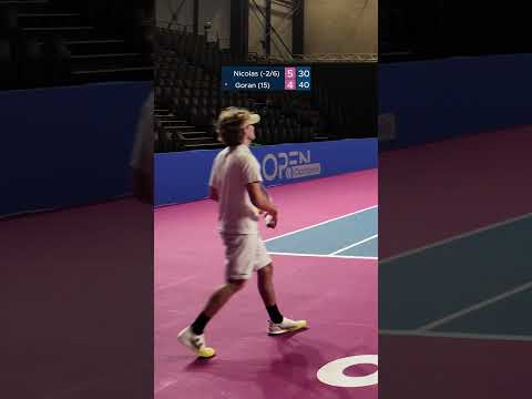 C’était chaud 😮💨 #tennis #tennisfrance