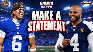 GIANTS CONVO: Giants vs Cowboys Week 1 Preview | Can Big Blue Win on Sunday Night Football?