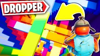 world s biggest rainbow dropper map challenge fortnite creative mode - fortnite dropper map code 20