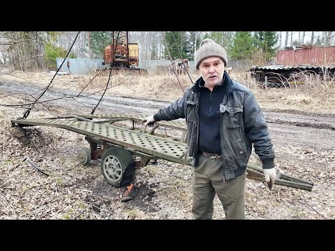 Необычный прицеп для легкового автомобиля своими руками!