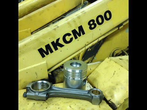 Погрузчик МКСМ 800 правильная установка поршневой группы.