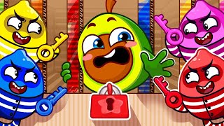 Kids Cardboard Room Adventure | Brave Policeman | Escape Room | Nursery Rhyme & Kids Songs PP Tales