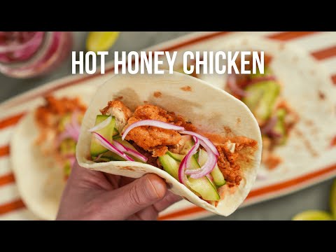 Hot Honey Chicken Tacos — This Shouldn’t Work (But It Does)