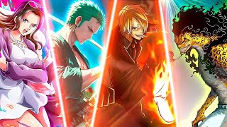 every straw hat vs Rob Lucci