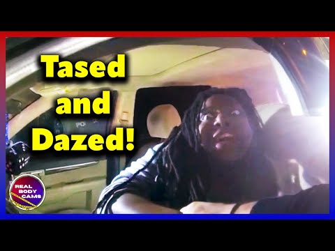 Entitled Woman Refuses to Get Out of Car - Gets Tased During Traffic Stop!