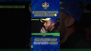 El relato de Lucho Cofano desde un móvil de TV 🤣 | Godoy Cruz 1 - Boca 4 | Copa Superliga 2020