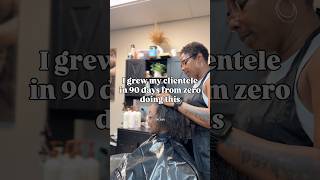 How to grow your clientele from behind the chair  #beautypreneur #pixiecut #beautybusiness #hair