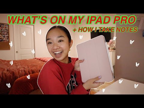 WHAT'S ON MY IPAD PRO + HOW I TAKE NOTES! Vlogmas Day 19 | Nicole Laeno