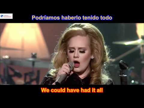 Rolling In The Deep En Espanol de Adele Letra y Video