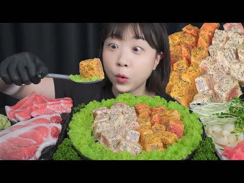 세상에 없던 참치 깍두기 내가 맛봤다 🤤Mukbang