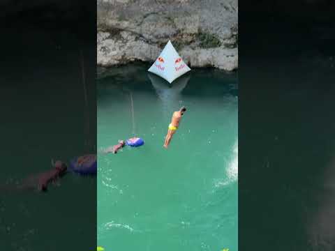 27 meters jump in Mostar