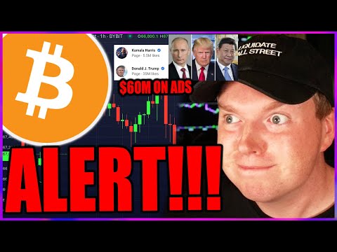 ALERT: BITCOIN PRICE LIVE 🚨 MARKET IS TURNING!! KAMALA SPENT M ON ADS & BRICS WILL DESTROY USD