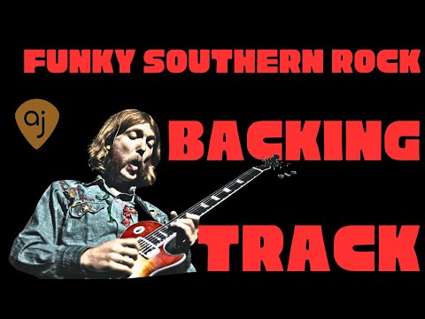 Spiritual Southern Rock Groove - Guitar Jam Track in A Minor