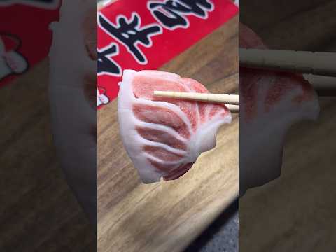 참치회 / 참다랑어 배꼽살 / 생맥주 / 일식 / tuna sushi / raw tuna / draft beer #shorts#