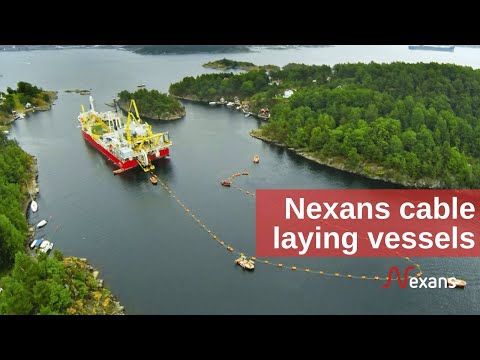 Laying cable on the ocean floor: A look at Nexans’ cable laying vessels