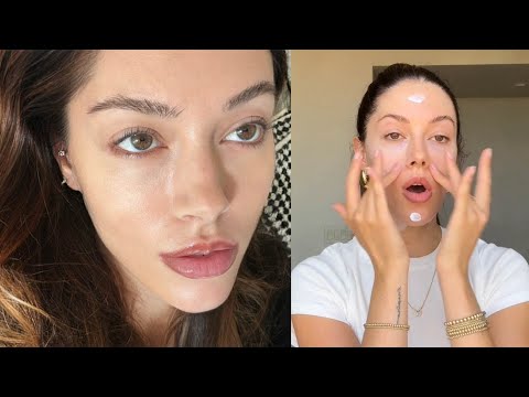 Daytime skincare routine, chatty GRWM