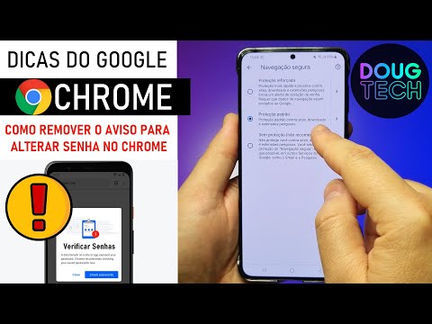 Chrome: Como Remover o AVISO de ALTERAR SENHA (Android)