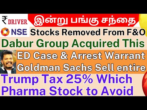 BHEL case | Tamil Share market | Amara Raja F&O | Suzlon Energy | director Shankar ED case  | Dabur