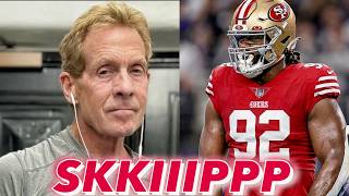 Skip Bayless freaks out 49ers get Osa Odighizuwa for only a 3rd round pick