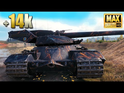 Imbattable with a 14k damage thriller   World of Tanks