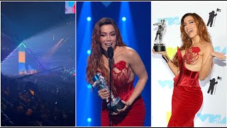 Anitta é ovacionada após performance no VMAs e vence categoria "Best Latin" (Melhor Artista Latino)