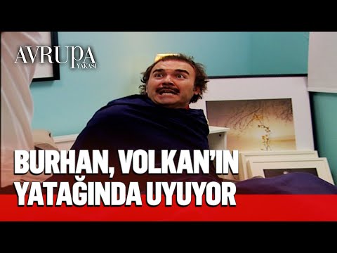 Volkan, @Burhan Altıntop'un üstüne yatıyor - Avrupa Yakası