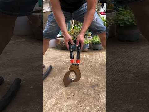 Cable scissors ratchet gear manual wire cutters.#youtubeshorts #shorts