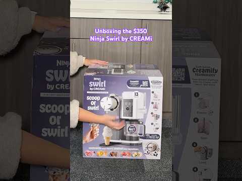 Unboxing the Ninja Swirl by CREAMi