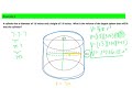 Volume of Spheres and Cylinders