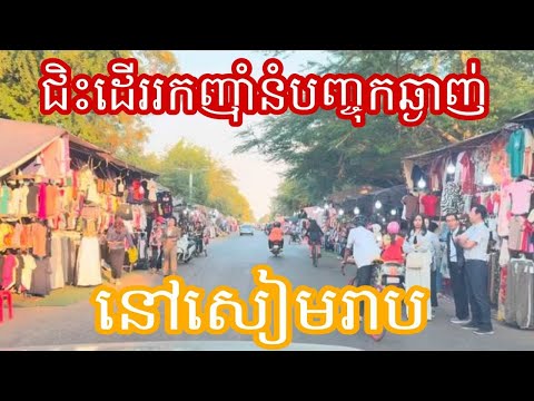 ជិះដើររកមើលញុំានំបញ្ចុកឆ្ងាញ់នៅខេត្តសៀមរាប