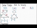 Triangle Similarity Concepts and Rules