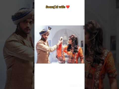Sooraj ki wife ❤️| pati brahmachari serial| ishaa Sooraj| prapti sukla ashish dixit| #youtubeshorts
