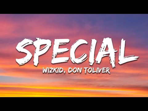 WizKid - Special ft. Don Toliver (Lyrics)