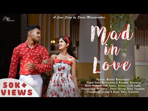 Mad In Love | New Konkani Love Song 2021| Retro Style | By Savio Mascarenhas | Official Music Video