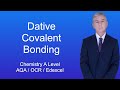Dative Bonds and Ammonium Ion