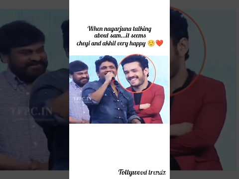 #nagarjuna #talking #about #samantha #nagachaitanya #akhil #very #happy #shortvideo